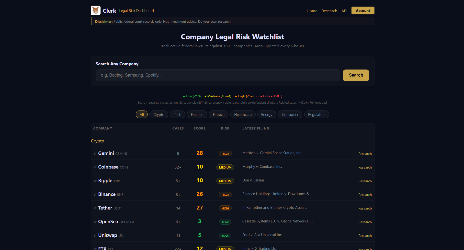 Clerk - AI Court Records Agent screenshot 3