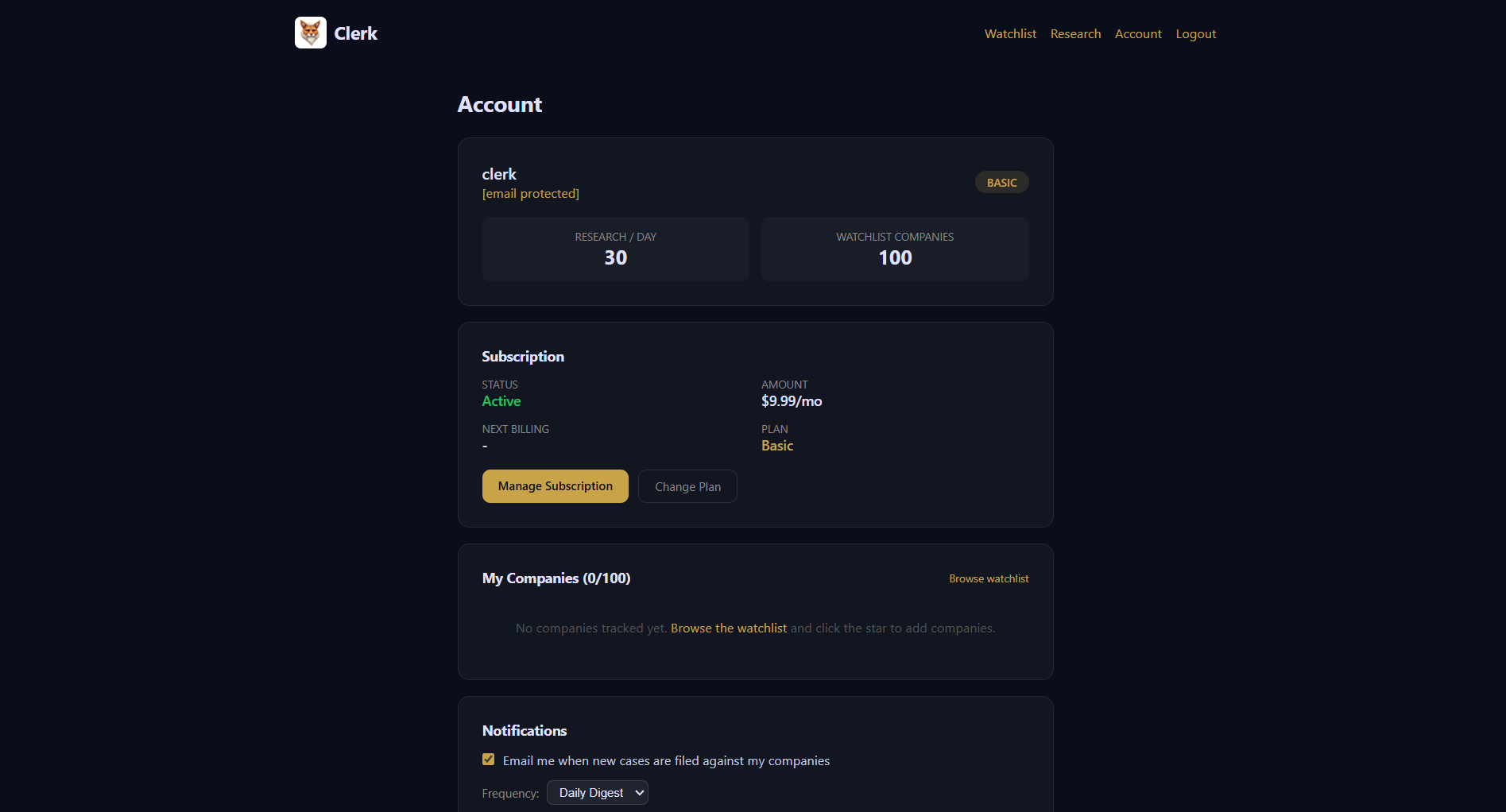 Clerk - AI Court Records Agent screenshot 4